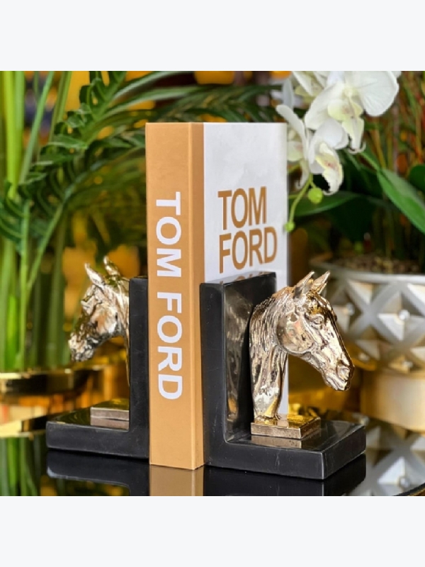 ATLI KİTAP TUTUCU GOLD 