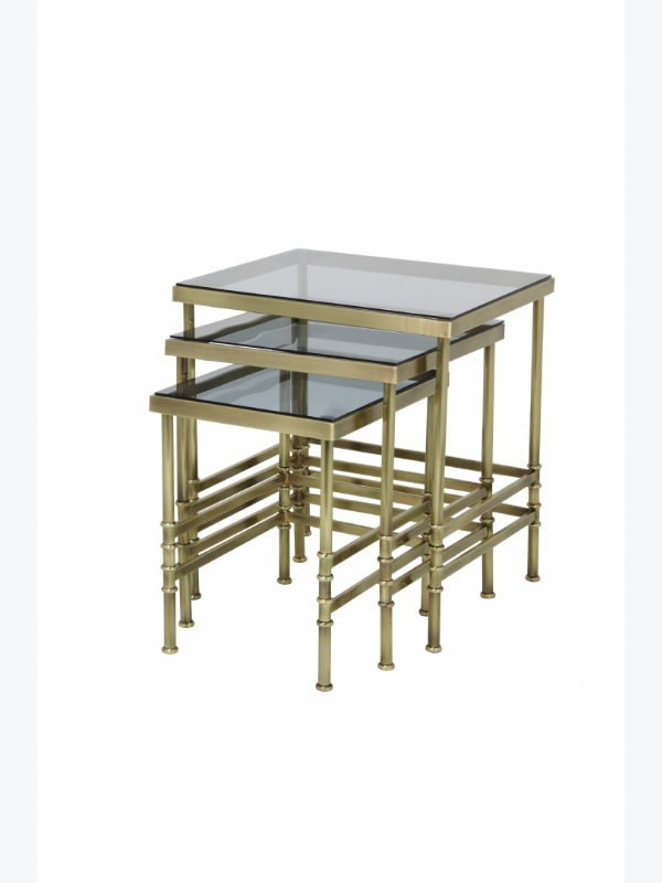 ARGENT ZİGON SEHPA ESKİTME METAL
